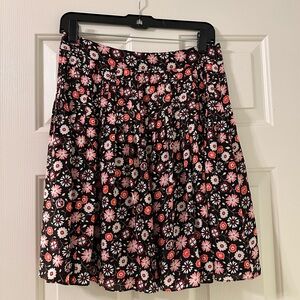 Kate Spade mini casa floral skirt size 6